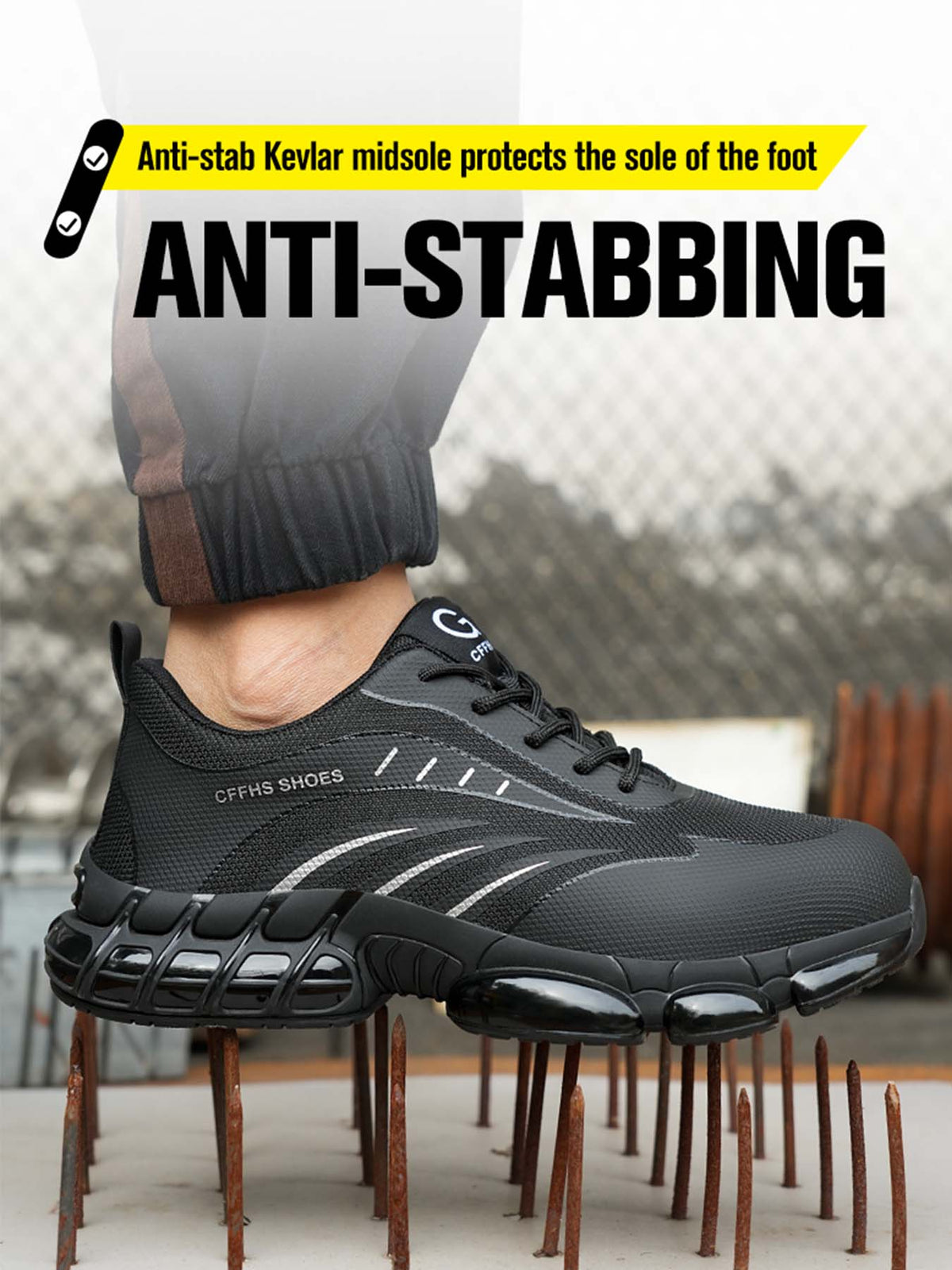 Men's Worker Safety Shoes