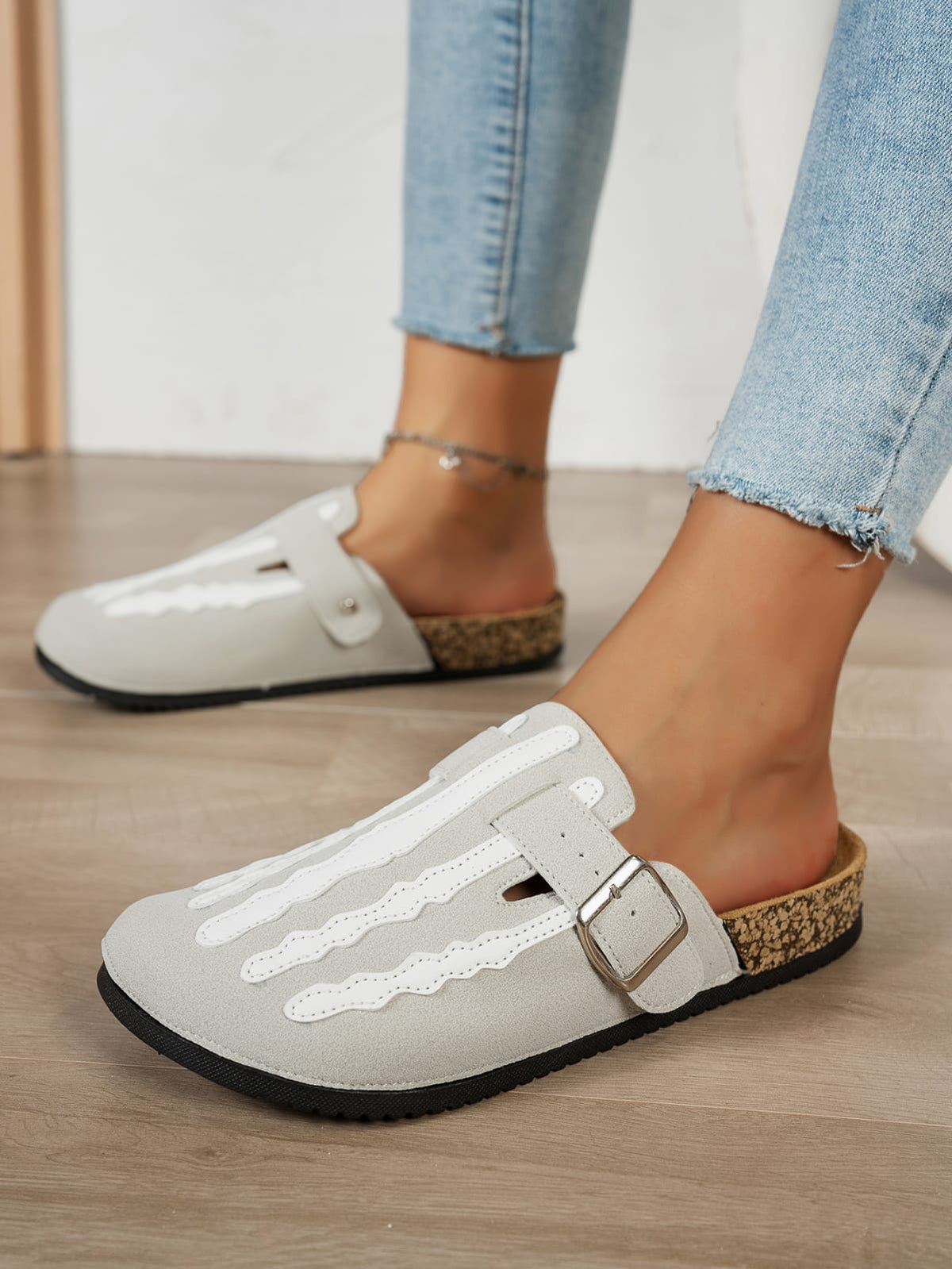 Men's Backless Mule Slippers