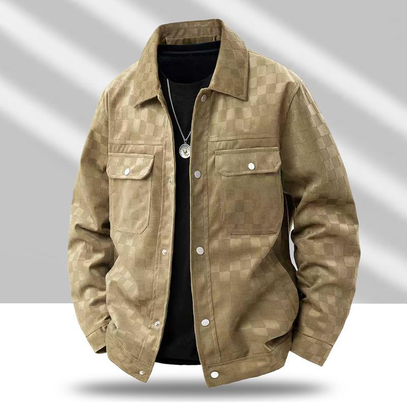 Men’s stylish long-sleeve jacket
