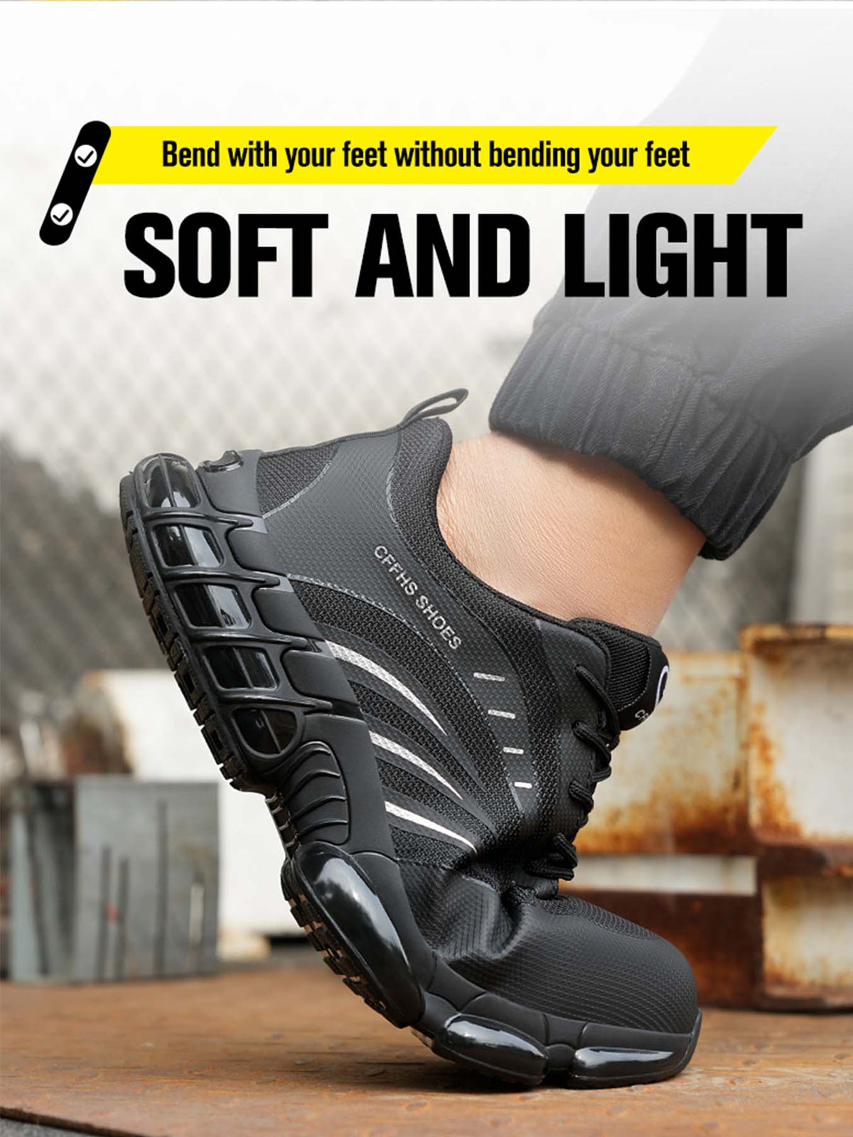 Men's Worker Safety Shoes
