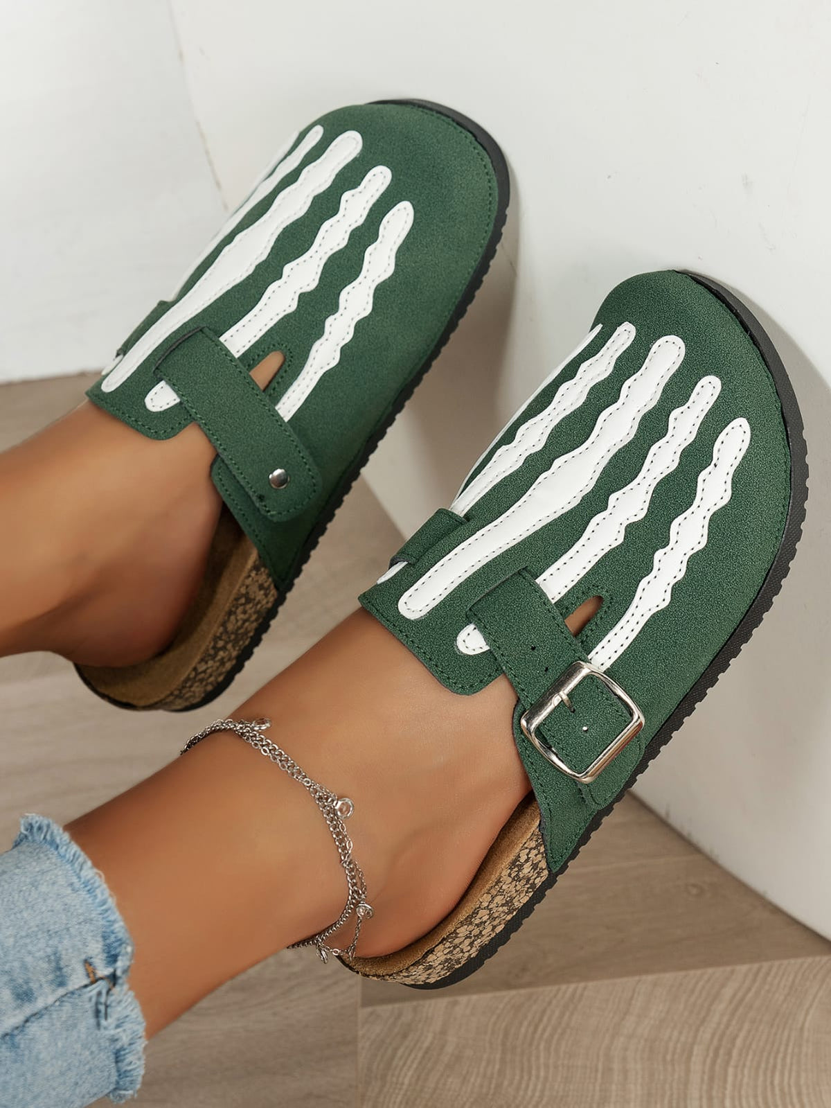 Men's Backless Mule Slippers