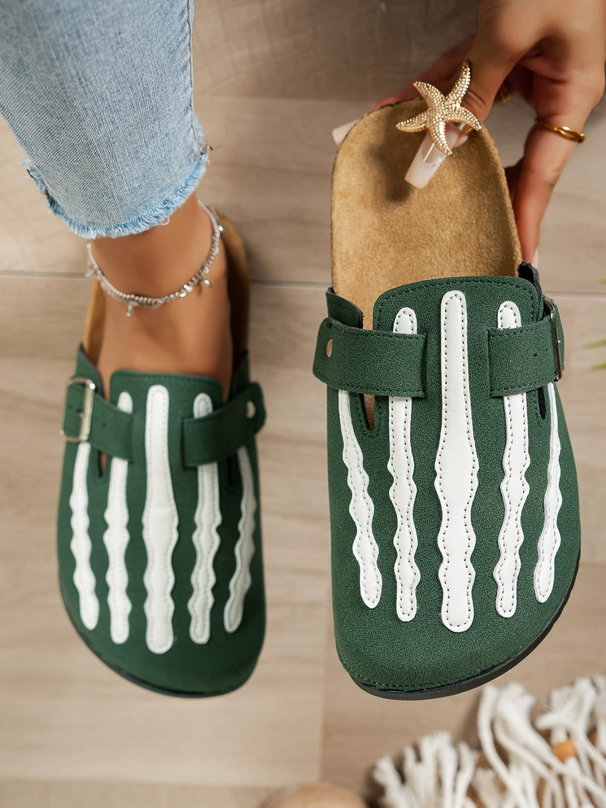 Men's Backless Mule Slippers