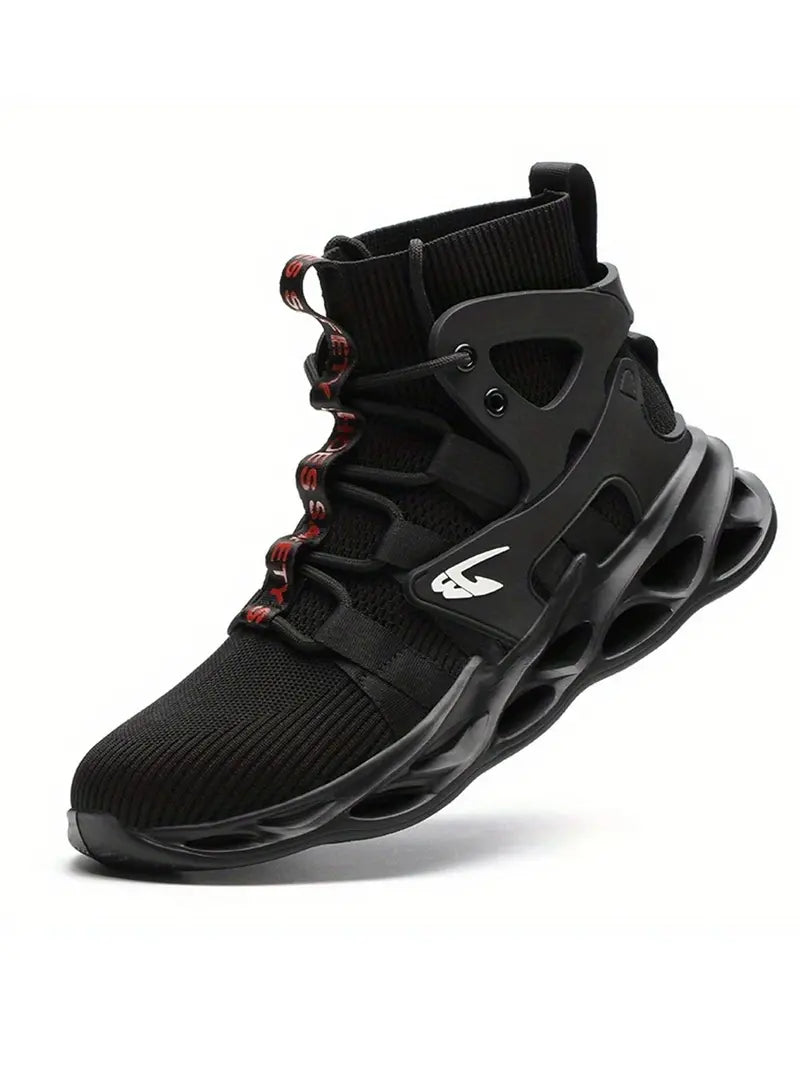 Men's Anti-smashing Steel Heel Work Shoes