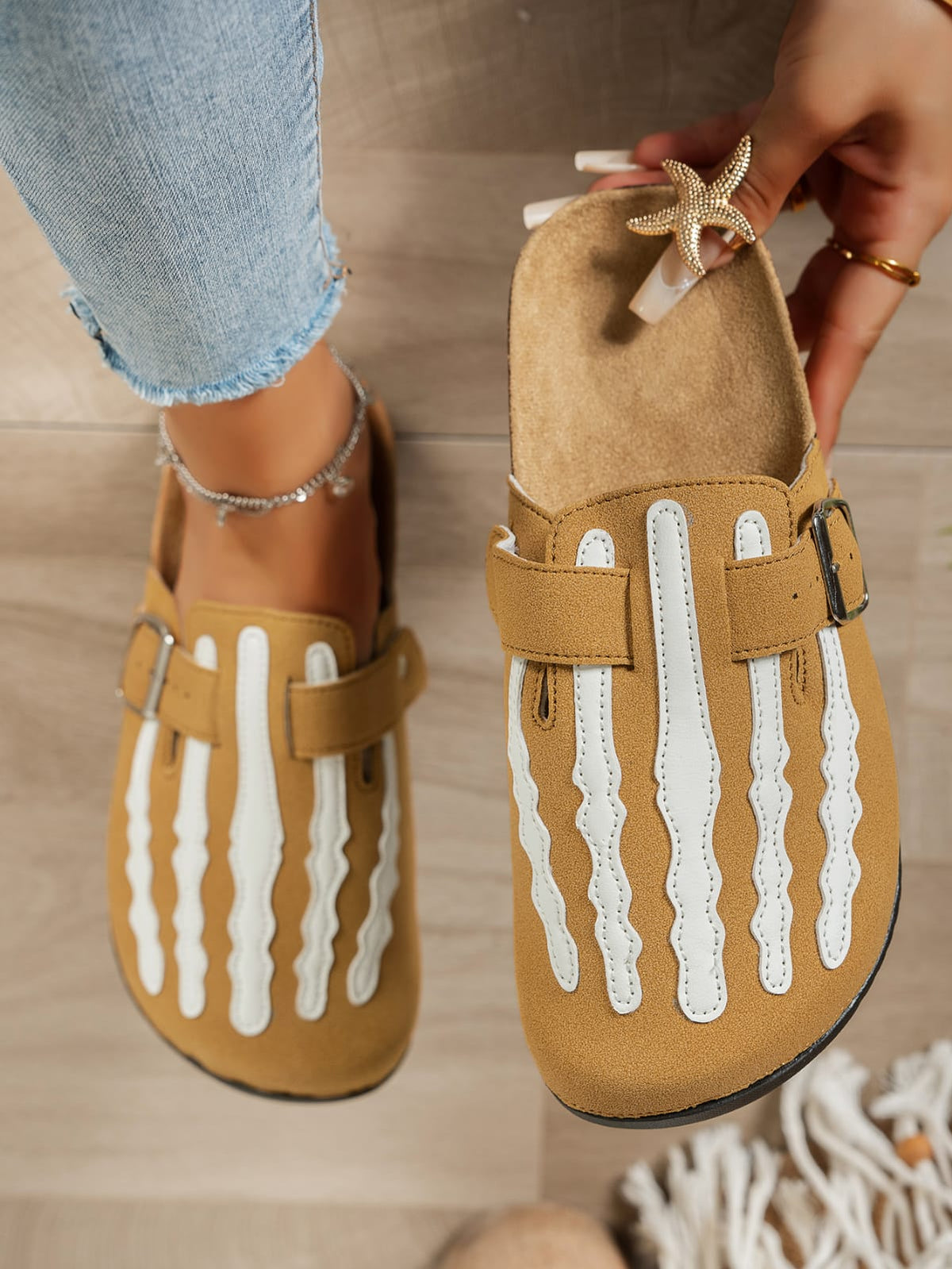 Men's Backless Mule Slippers