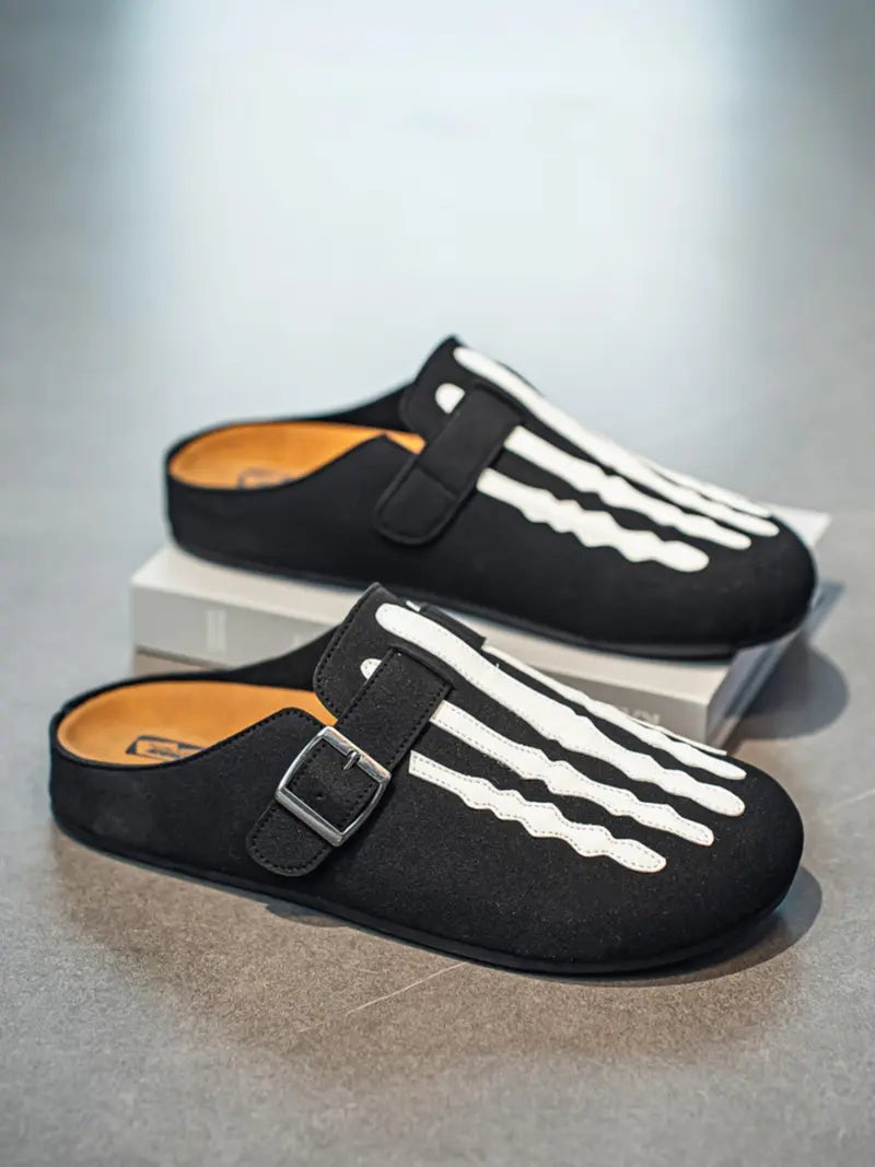 Men's Backless Mule Slippers