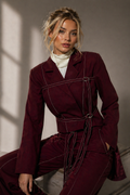 Strap Detail Blazer & Trouser Set