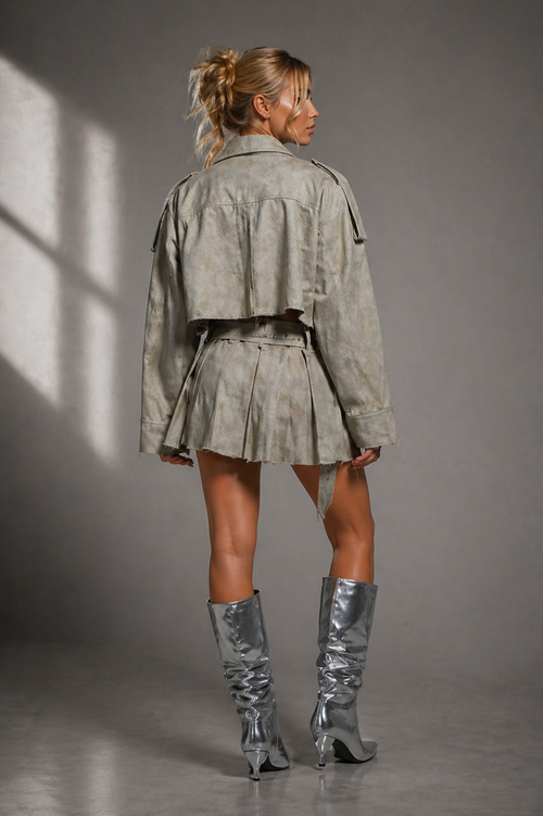 Deconstructed Utility Skirt Set