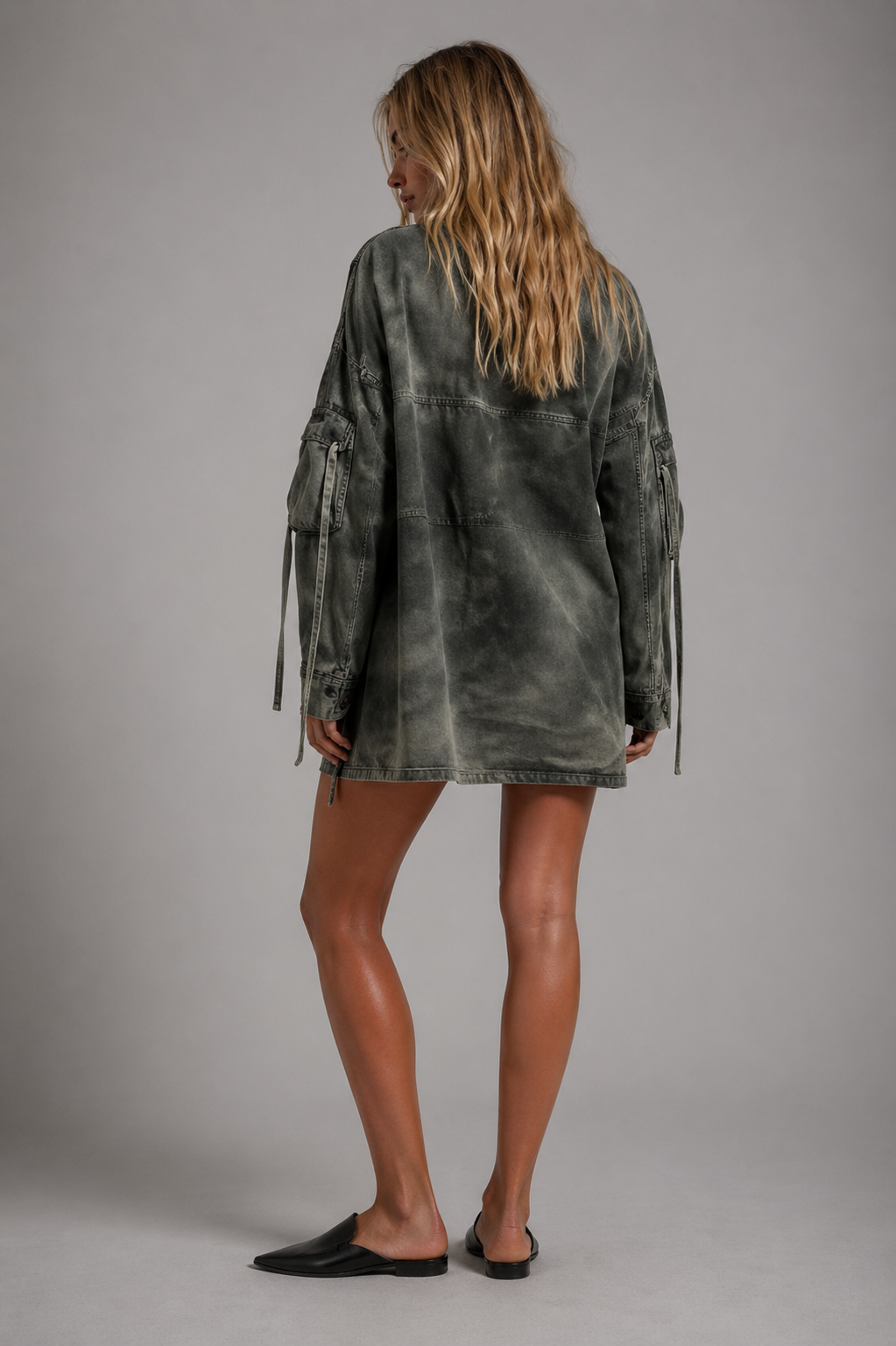 Leila Pocket Print Jacket