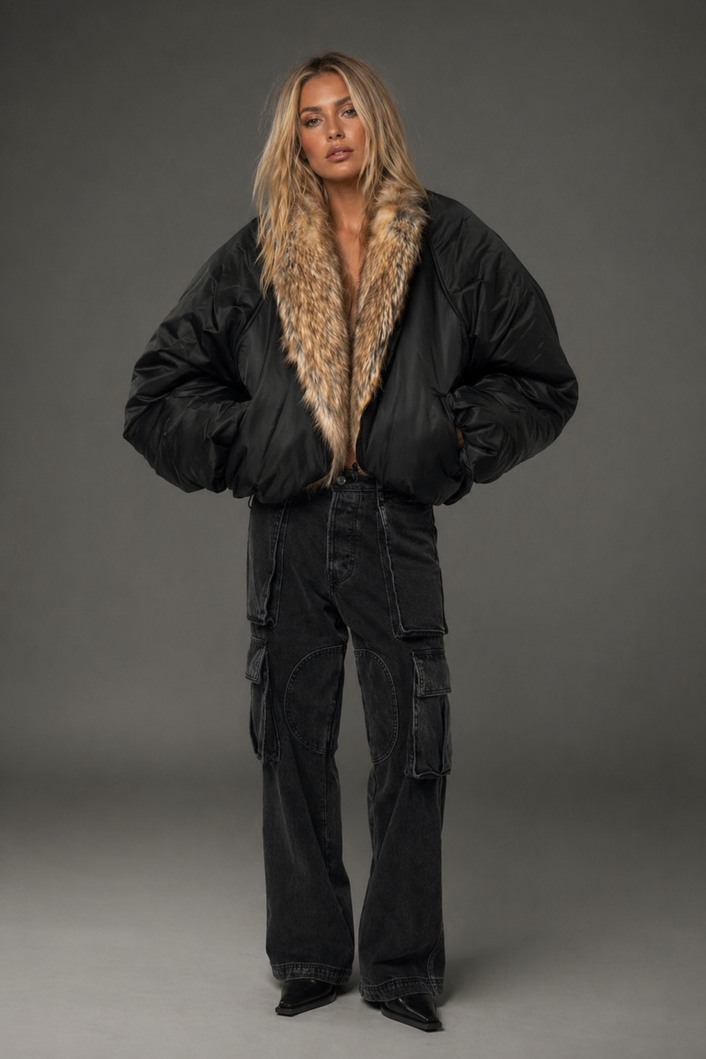 Nabila Faux Fur Jacket
