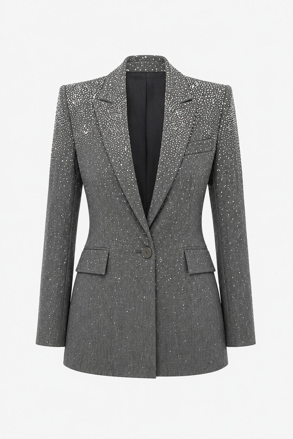 Zohra Gray embellished women's blazer shot