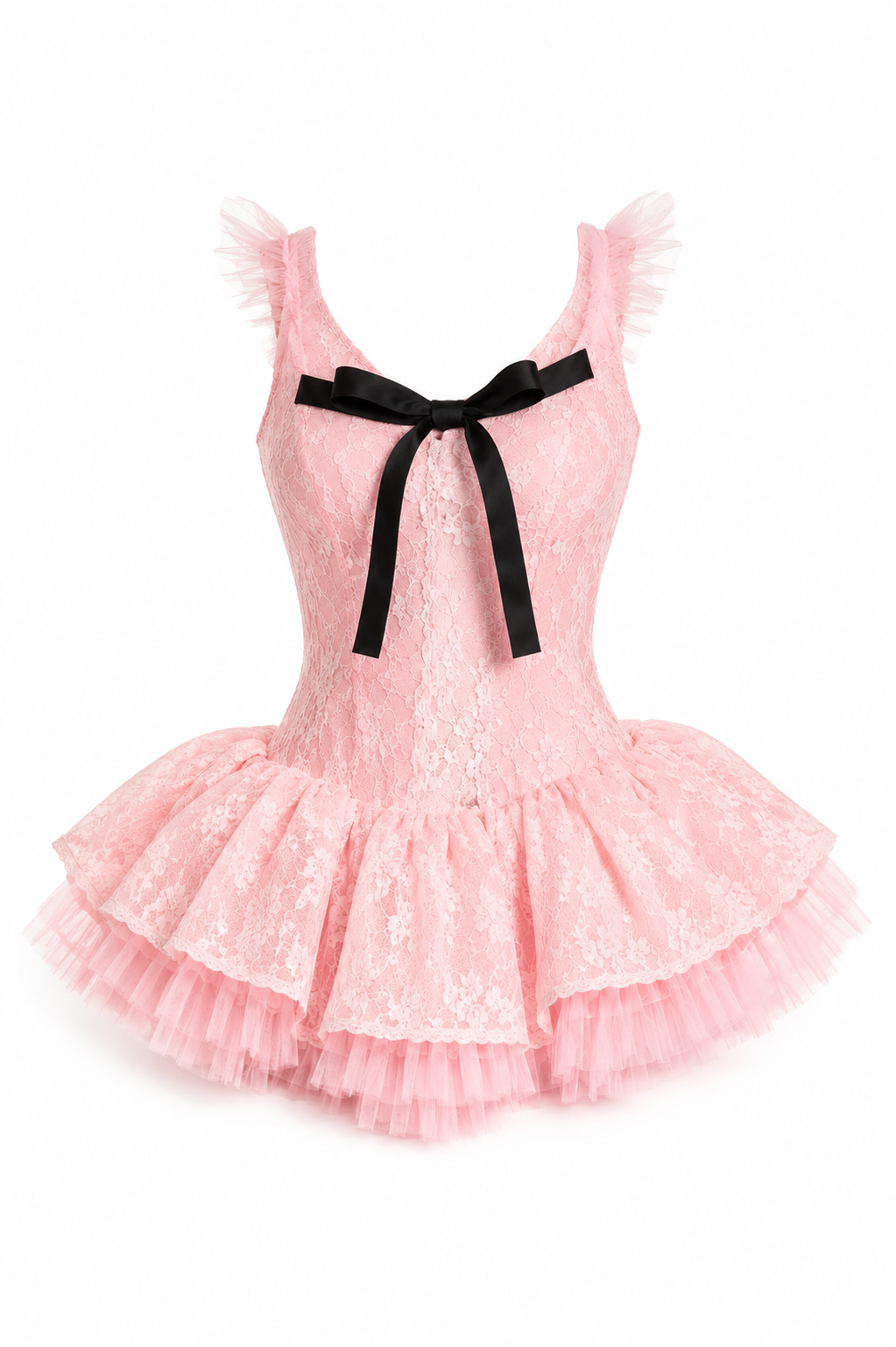 Nada pink lace dress