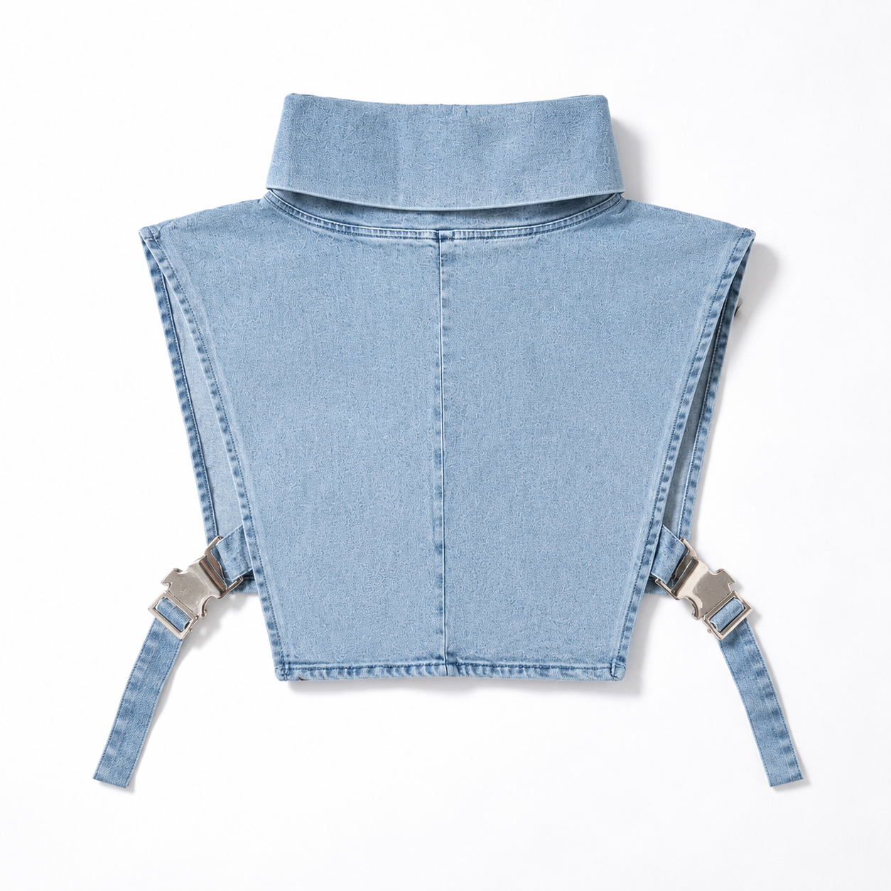 Lamia Minimal denim vest with adjustable straps top