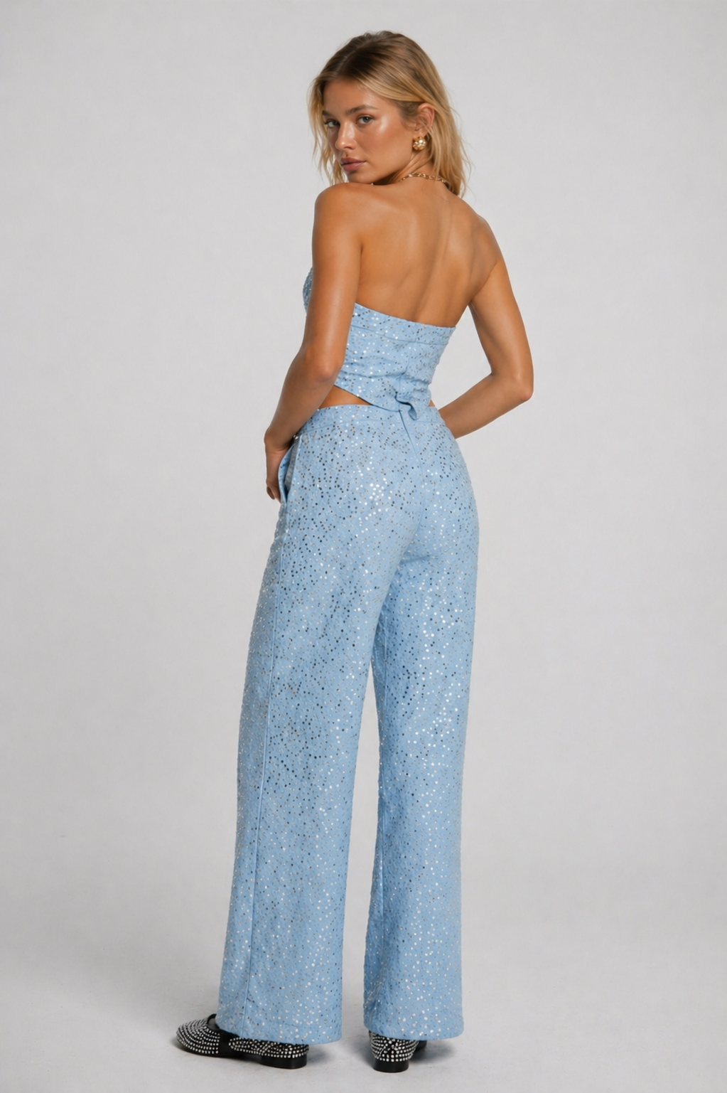 Sequin Jeans Sets