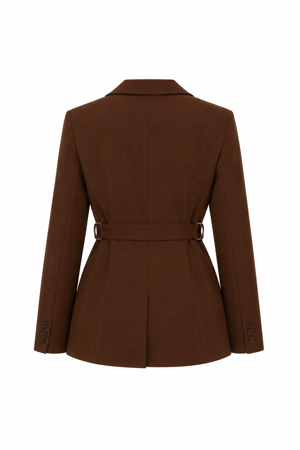 Samira Brown tailored blazer with belt details