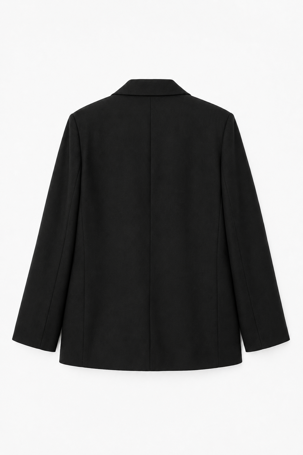 Paula Black blazer with corset graphic detail