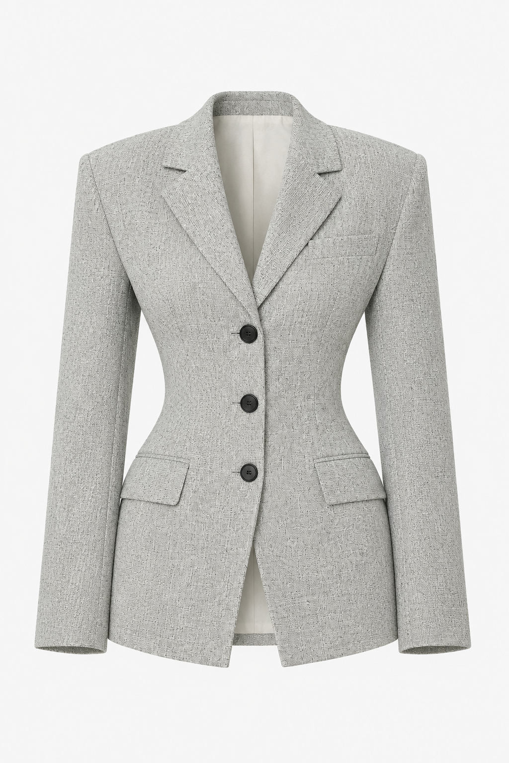 Dalila Tailored gray blazer