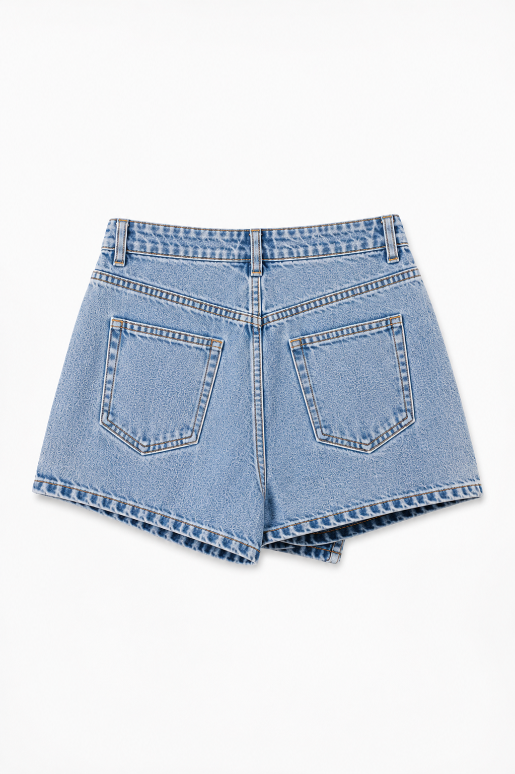Dorra Denim wrap skort