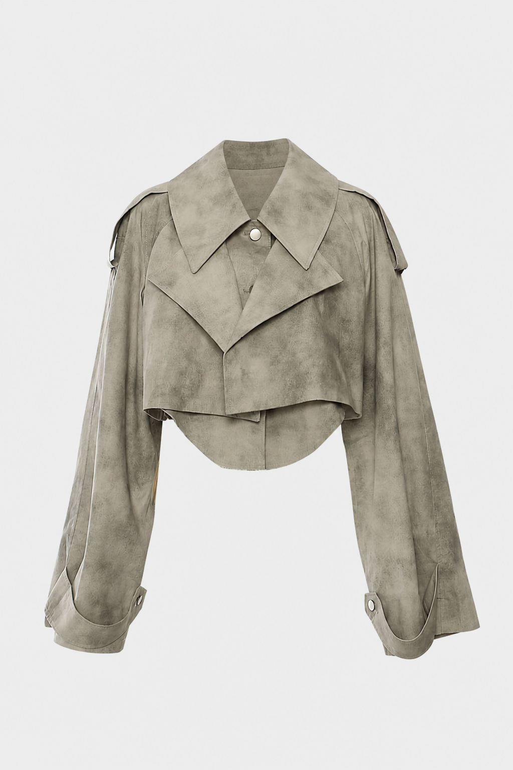 Mira Vintage-Wash Suede Co-Ord Set