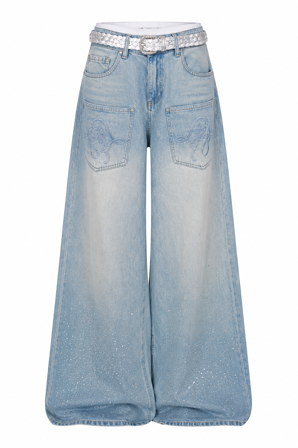 Kira Denim jeans with embellished details