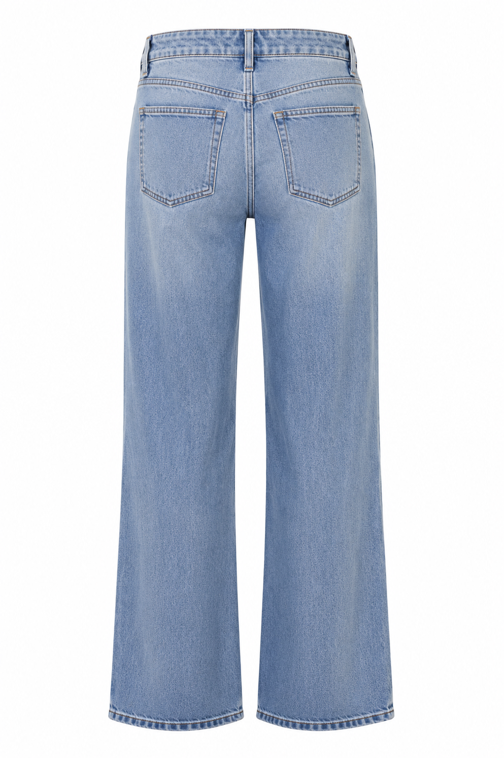 Samira Floral lace embroidered denim jeans