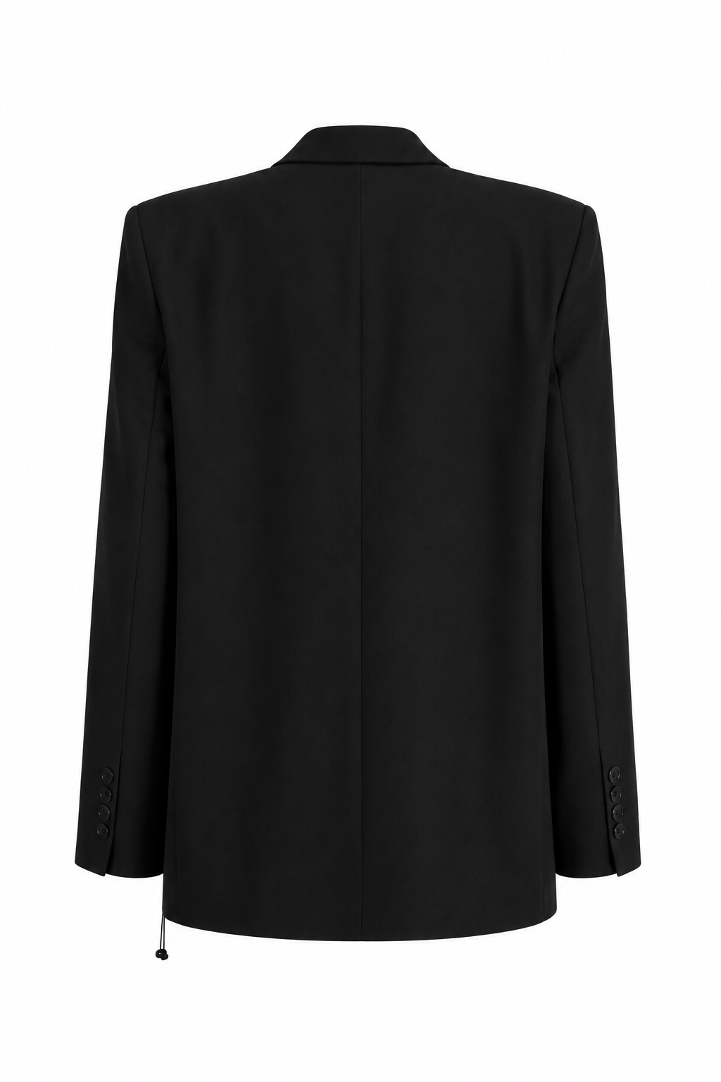 Dorra Black blazer with beaded embellishments