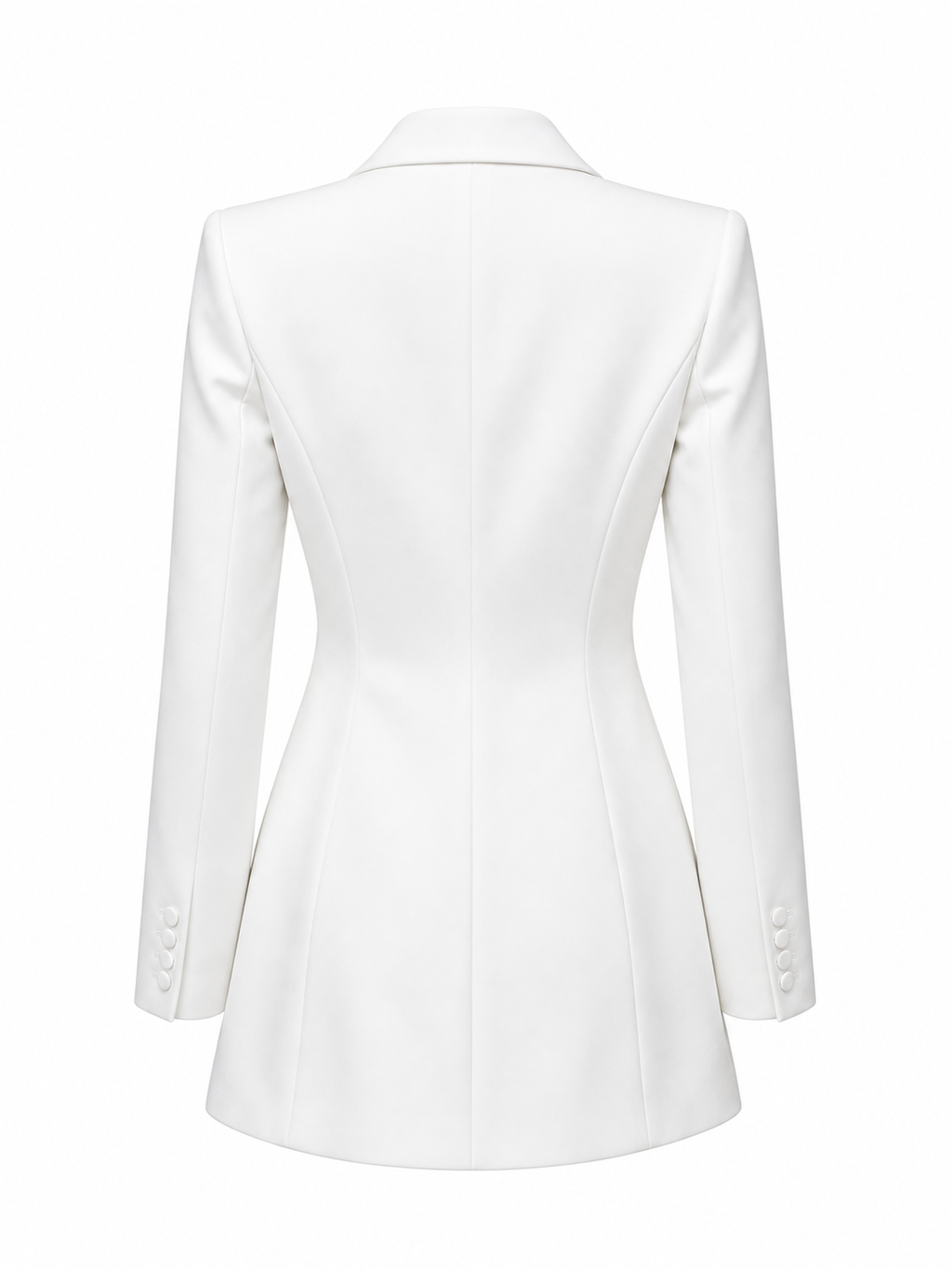 Dorra White women’s tailored blazer