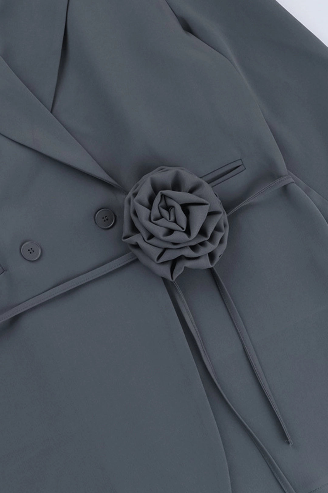Amira Tailored blazer with rose detail