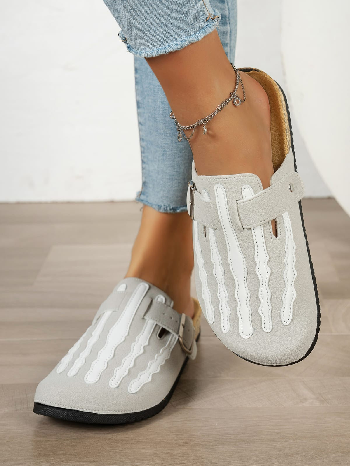 Men's Backless Mule Slippers